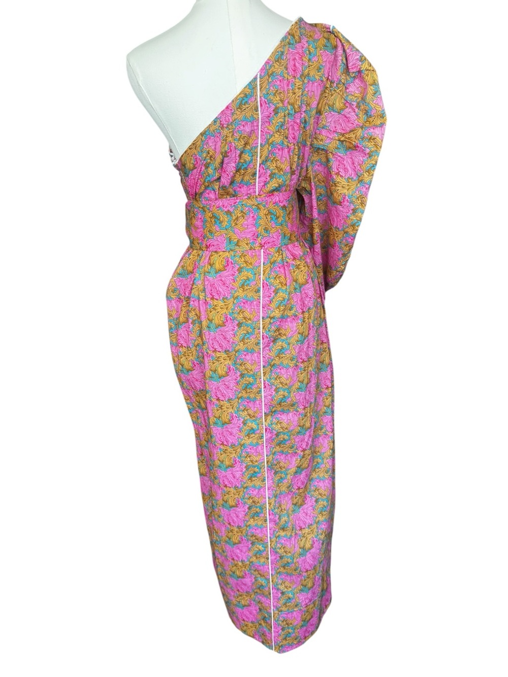 Nackiyé Artemisia Dress in Iris Pink FR:38 US:6 Medium - Picture 9 of 13